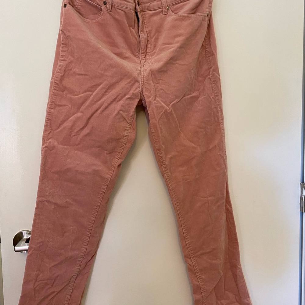Talbots Dusty Pink Corduroy Pants